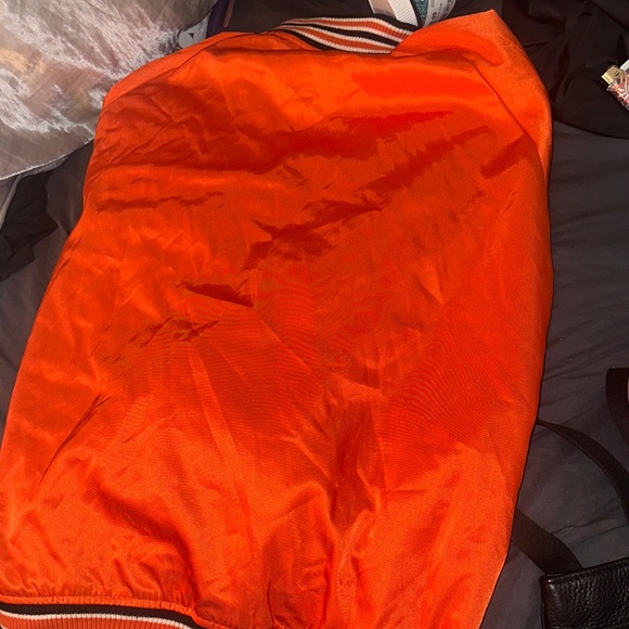 Mitchell & Ness Orange Philadelphia Flyers Jacket - Picture 6 of 8